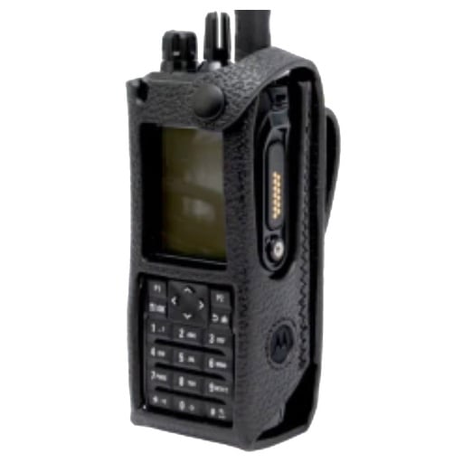 [PMLN8300A] Motorola PMLN8300 Leather Case, 2.5 inch Swivel Belt Loop - R7 w/Display