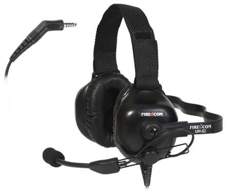 [UH-51] Firecom UH-51 Wired Hands-Free Intercom, PTT Radio Transmit Headset
