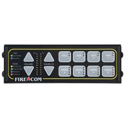 [5400D] Firecom 5400D Digital Intercom - 4 Radios, Aux I/O's