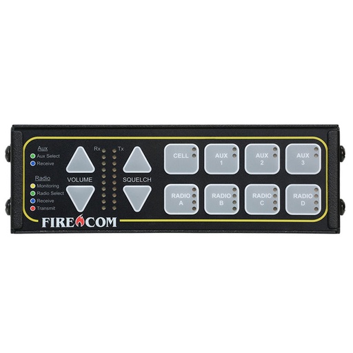 [5400D] Firecom 5400D Digital Intercom - 4 Radios, Aux I/O's