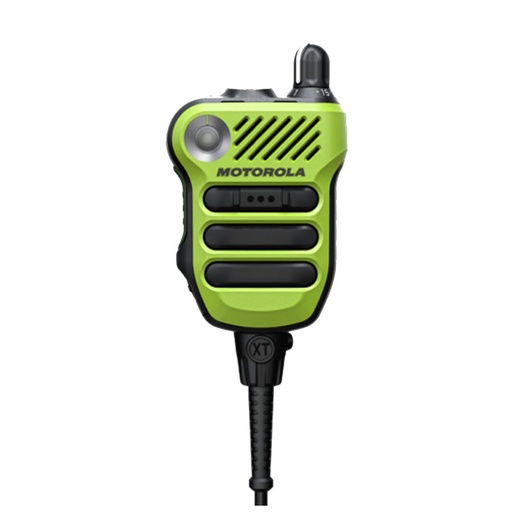 [PMMN4132B] Motorola PMMN4132 XVE500 Speaker-Mic, Channel Knob, Green - APX 8000XE, NEXT