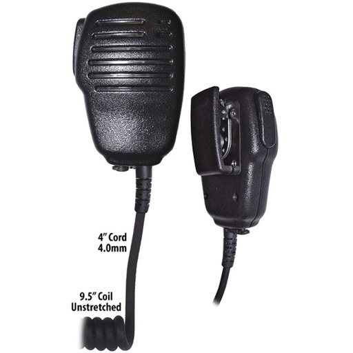 [Flare-K1] Klein Flare-K1 Mini-Speaker-Mic with PTT - Kenwood, Relm, Hytera