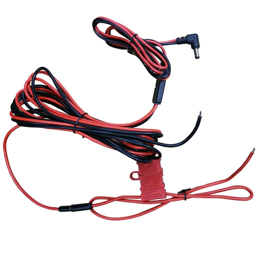 [6-SHOT-SLIM-PC] Klein 12V DC Fused Vehicle Power Cable - BBGR, 6-Shot