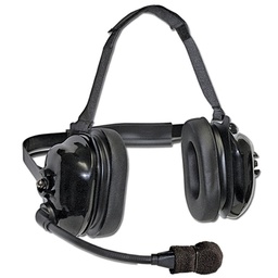 [TITAN-FLEX-BLACK] Klein TITAN-FLEX-BLACK Dual-Muff High Noise Headset, FlexBoom Mic