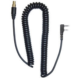 [KCORD-K1] Klein KCORD-K1 Headset Adapter Cable - Kenwood, Relm, Hytera