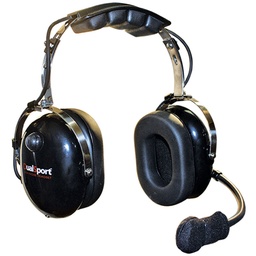 [DUALSPORT-BLK] Klein DUALSPORT-BLK Headband High Noise Headset, FlexBoom Mic