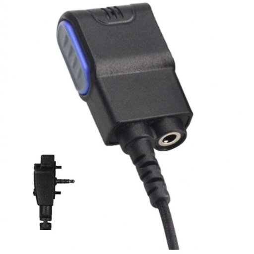 [MCWPTT-Y3] Magnum MCWPTT-Y3 1-Wire PTT/Mic, 3.5mm Audio Port, Wireless - Vertex EVX-261, VX-261