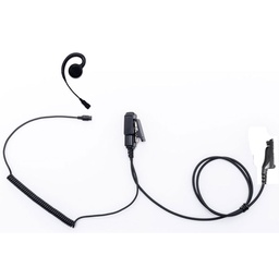 [M11-G1W-EH5] Impact M11-G1W-EH5 1-Wire Snaptight Swivel Earpiece, PTT - Motorola APX, XPR 7000e