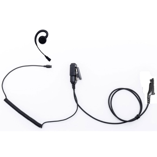 [M11-G1W-EH5] Impact M11-G1W-EH5 1-Wire Snaptight Swivel Earpiece, PTT - Motorola APX, XPR 7000e