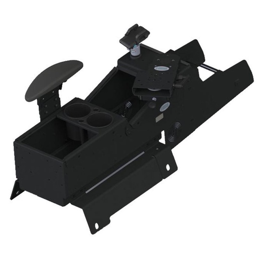 [7170-0893-03] Gamber-Johnson 7170-0893-03 Console Kit - 2021+ Chevy Tahoe , Phone, Cup Holders, Armrest, Mongoose Slide Arm, Clevis