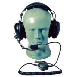[HSH7B-DCM-M15] Magnum HSH7B-DCM15 Dual Muff Headset, Removable PTT Adapter Cable - Motorola R5, XPR 3000e