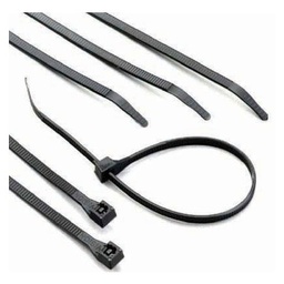 [4280366B72] Motorola 4280366B72 11.5" Black Cable Ties - 1000-Pack