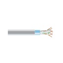 [EVNSL0612A-1000] Black Box EVNSL0612A-1000 CAT6 Shielded Cable CMP Plenum, Gray - 1000 ft Spool