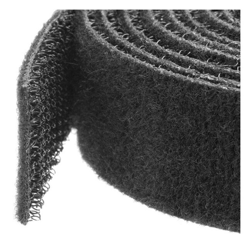 [HKLP50] Startech HKLP50 Black Hook and Loop Tape Cable Ties - 50 ft