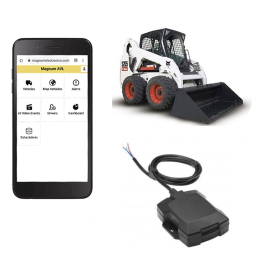 [250-EQ-12] Magnum AVL 250-EQ LTE 12|24V GPS Heavy Equipment Tracking - 1 Year