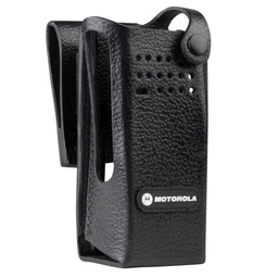 [PMLN6096A] Motorola PMLN6096 Leather Case, 2.5 inch Swivel - ATEX DP4000 EX Series