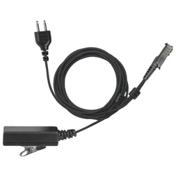 [SC-B2W-M15] Magnum SC-B2W-M15 Braided 2-Wire Noise-Cancelling PTT/Mic - Motorola XPR 3000e