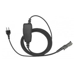 [SC-B1W-M15] Magnum SC-B1W-M15 Braided 1-Wire PTT/Mic - Motorola XPR 3000