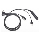 [SC-3W-M] Magnum SC-3W-M 3-Wire PTT/Mic - Motorola CP200d, Relm 2-Pin