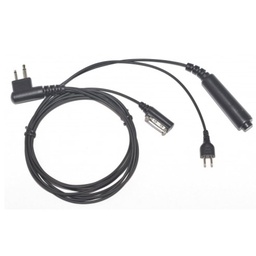 [SC-3W-M] Magnum SC-3W-M 3-Wire PTT/Mic - Motorola CP200d, Relm 2-Pin