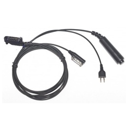 [SC-3W-H7] Magnum SC-3W-H7 3-Wire PTT/Mic - Hytera HP6, HP7, L3Harris HDP250