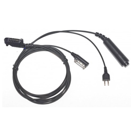 [SC-3W-H7] Magnum SC-3W-H7 3-Wire PTT/Mic - Hytera HP6, HP7, L3Harris HDP250