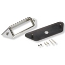 [MPSUMA12-1] Federal Signal MPSUMA12-1 40° Angled Bezel - Chrome