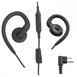 [SVL-B1W-M] Magnum SVL-B1W-M Braided Slim Swivel Earpiece, Mic - Motorola BPR, CP100d, CP200d