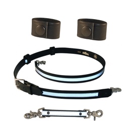 [6543R-1-BNDL] Boston Leather 6543R-1-BNDL Radio Carrying Strap Bundle - Reflective