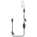 Klein USB-C Triumph 1-Wire PTT Tube Earpiece - Zello, ESChat, Orion