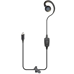 Klein USB-C Curl 1-Wire PTT Earpiece - Zello, ESChat, Orion