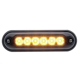 [IONSMA] Whelen IONSMA Super-LED ION Surface Mount Directional Light - Amber