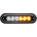 [WIONSMF] Whelen WIONSMF Super-LED ION Surface Mount Wide Angle Light - Amber/White