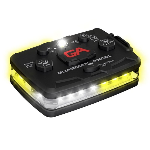 [ELT-WY/WY] Guardian Angel ELT-WY/WY Elite White/Yellow, White/Yellow Wearable Safety Light