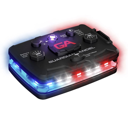 [ELT-R/B-IR] Guardian Angel ELT-R/B-IR Elite Infrared Hybrid Red/Blue Wearable Safety Light