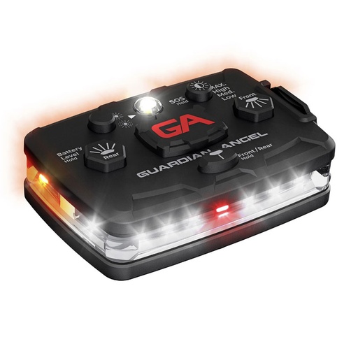 [ELT-W/O] Guardian Angel ELT-W/O Elite White/Orange Wearable Safety Light