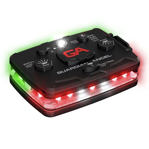 [ELT-R/G-2] Guardian Angel ELT-R/G-2 Elite Red/Green Multi-Function Safety Light