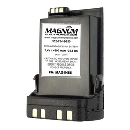 [MAG4486] Magnum MAG4486 High-Capacity 4800 mAh Li-ion Smart Battery - Motorola APX 6000