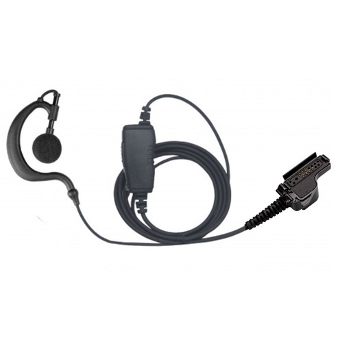 [MEH-1W-M3] Magnum MEH-1W-M3 1-Wire Ear Hook Earpiece, Mic - Motorola XTS
