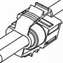 [HLN7017A] Motorola HLN7017 DC Connector Bracket Kit - APX 7500