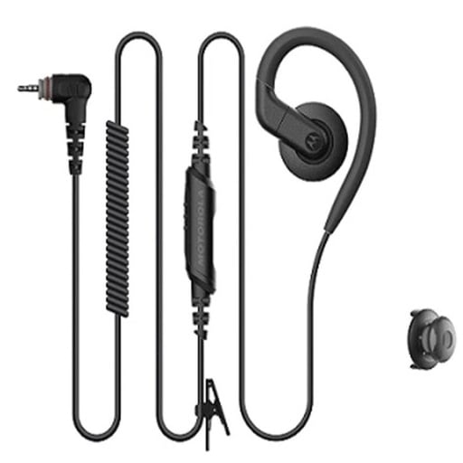 [PMLN8311A] Motorola PMLN8311 1-Wire Swivel Earpiece, PTT, Mic - DLR110 Curve