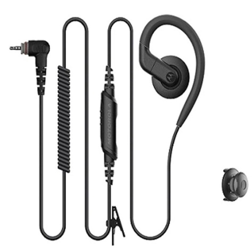 [PMLN8311A] Motorola PMLN8311 1-Wire Swivel Earpiece, PTT, Mic - DLR110 Curve