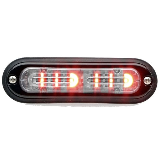 [TSS0D] Whelen TSS0D ION T-Series 12VDC DUO Linear Light - Red/White