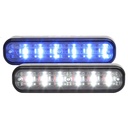 [I2E] Whelen I2E ION DUO Dual Color Linear-LED Universal Mount - (Blue/White)