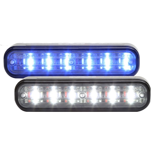 [I2E] Whelen I2E ION DUO Dual Color Linear-LED Universal Mount - (Blue/White)