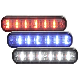 [I3JC] Whelen I3JC ION TRIO Linear-LED Universal Mount - (Red/Blue/White)