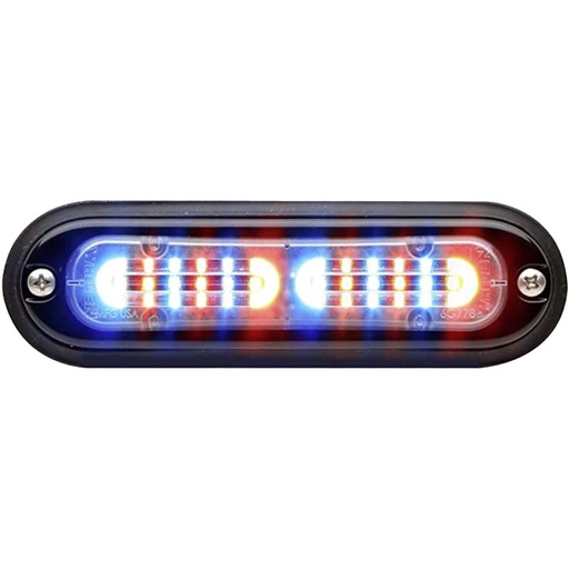 [TLI2J] Whelen TLI2J ION T-Series 12VDC DUO Linear Light - Red/Blue