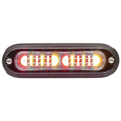 [TLI2K] Whelen TLI2K ION T-Series 12VDC DUO Linear Light - Red/Amber