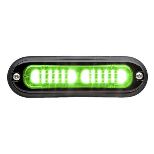 [TSS0G] Whelen TSS0G ION SOLO Super-LED Surface Mount Light, Clear - Green