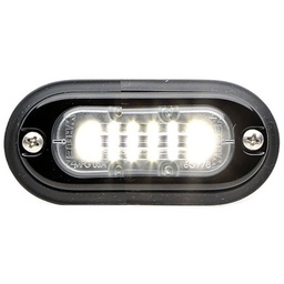 [TLMIC] Whelen TLMIC ION Mini T-Series 12VDC Warning Light,  Clear - White